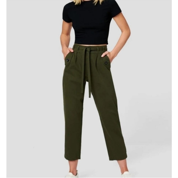 New Blank Nyc Hakuna Matata Olive High Waisted Jeans - Picture 5 of 9